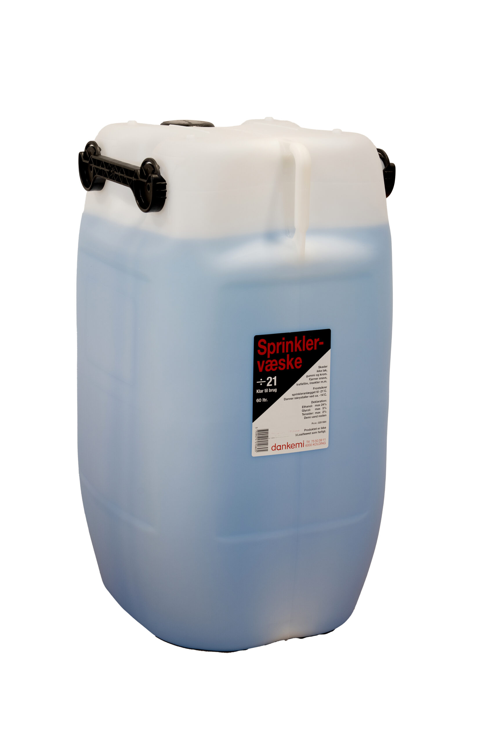 Sprinklervæske, -21°, 60L